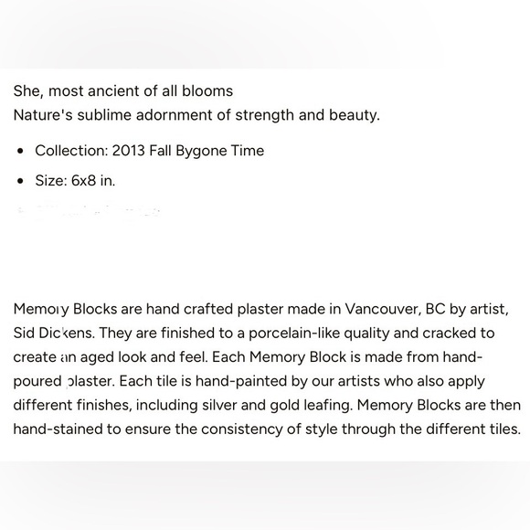 Sid Dickens T-301-Magnolia Memory block - Picture 14 of 14